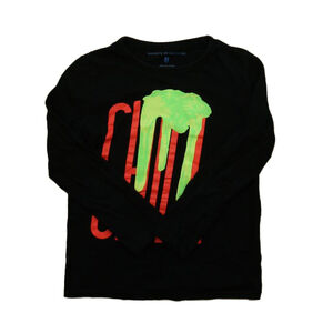 Rocket Of Awesome Girls Black | Green | Red Long Sleeve T-Shirt size: 8 Year